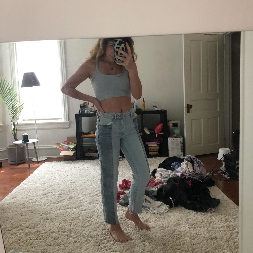 pacsun multi colored jeans